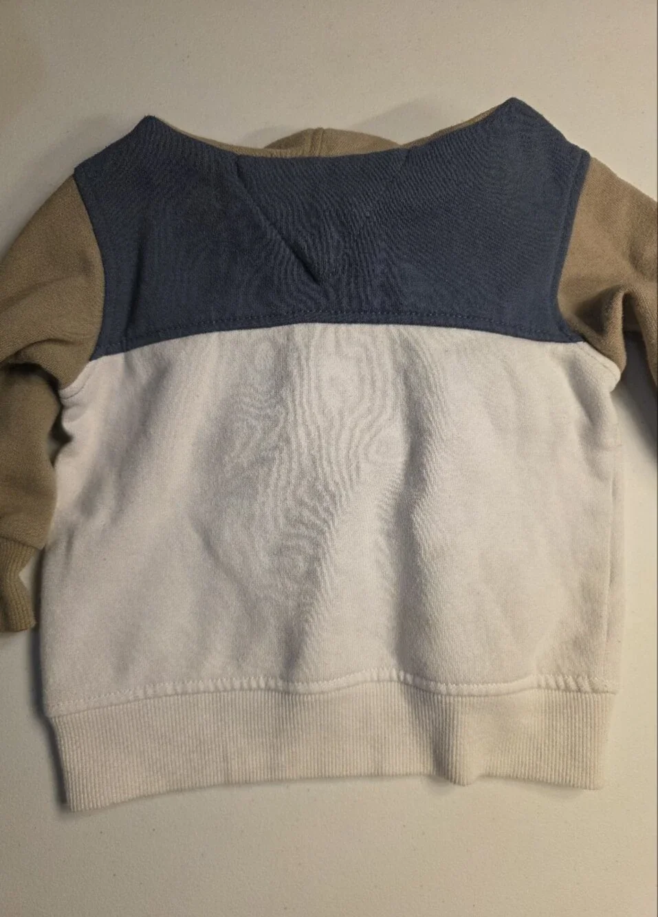 Calvin Klein Jeans Boys' Blue & Tan Colorblock Hoodie Set